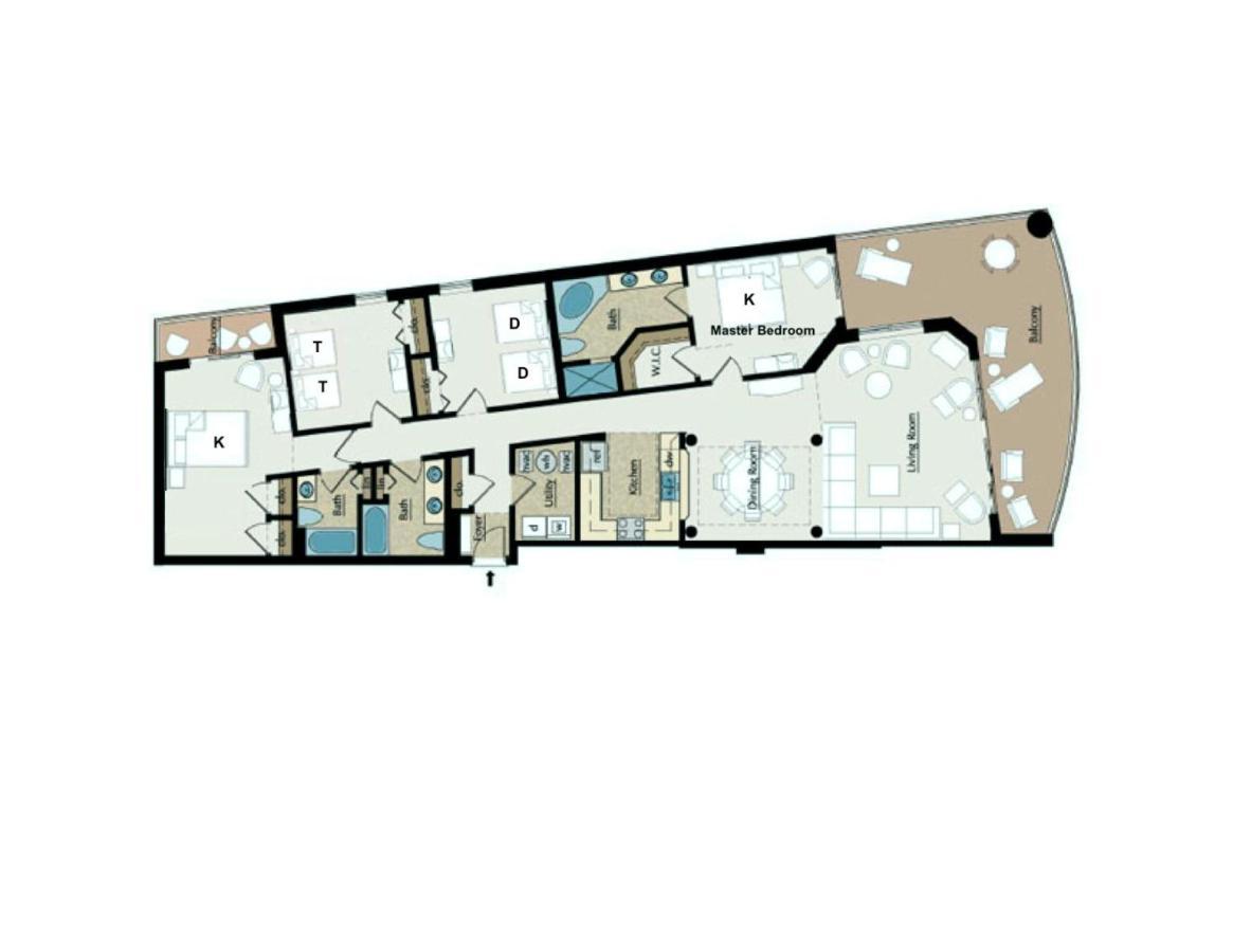 Вилла South Wind 801 Миртл-Бич Экстерьер фото